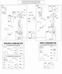 Carburetor Kit - Carburetor Overhaul Diagram and Parts List for 206455-0115-E1  Briggs and Stratton Engine